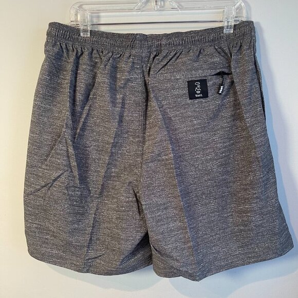 Vast Life Mens Athletic Volley Short, Heather Grey, Medium or XL - NWT - Picture 2 of 7